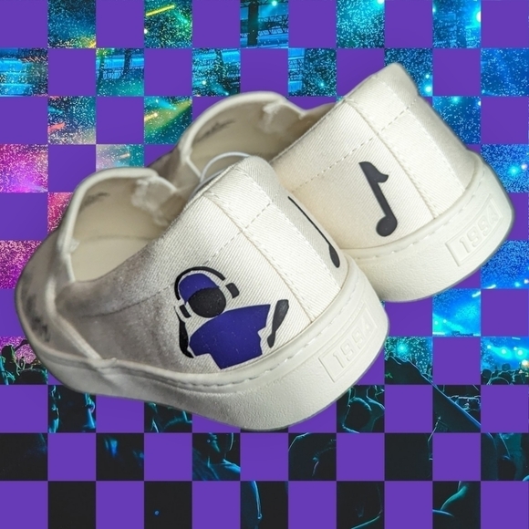 🎧DJ TEO ✨ Limited Edition✨ Slip-On Loafers "Music Makes The World Move" ~DjTeo - Picture 4 of 6